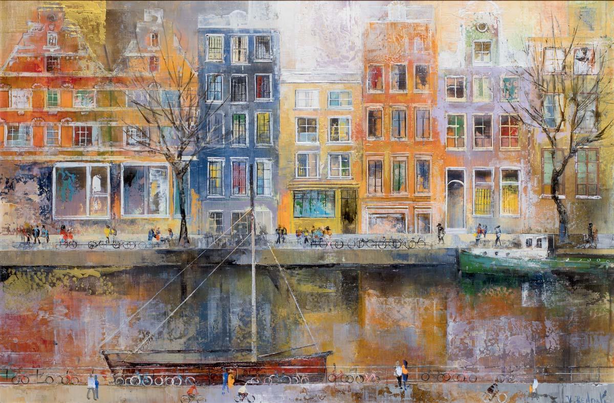 Upon The Canal - Original Veronika Benoni