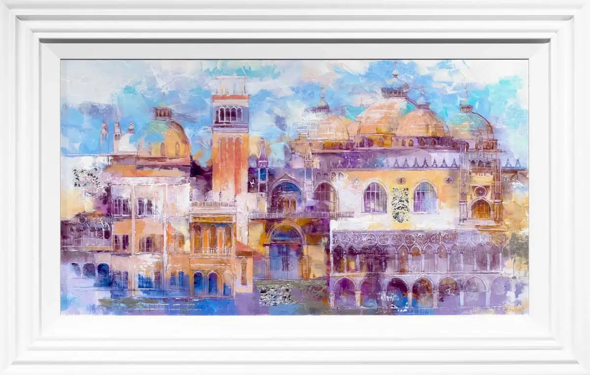 Venice At A Glance - Original - SOLD by artist Veronika Benoni - Wyecliffe Galleries