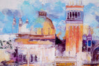 Venice At A Glance - Original - SOLD by artist Veronika Benoni - Wyecliffe Galleries