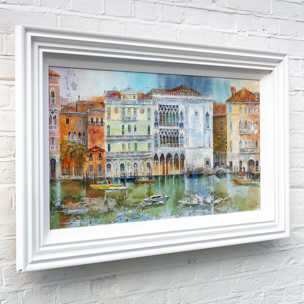 Venice Canal - Original Veronika Benoni Original