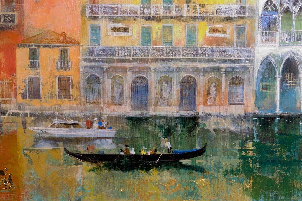 Venice Days - Original - SOLD by artist Veronika Benoni - Wyecliffe Galleries