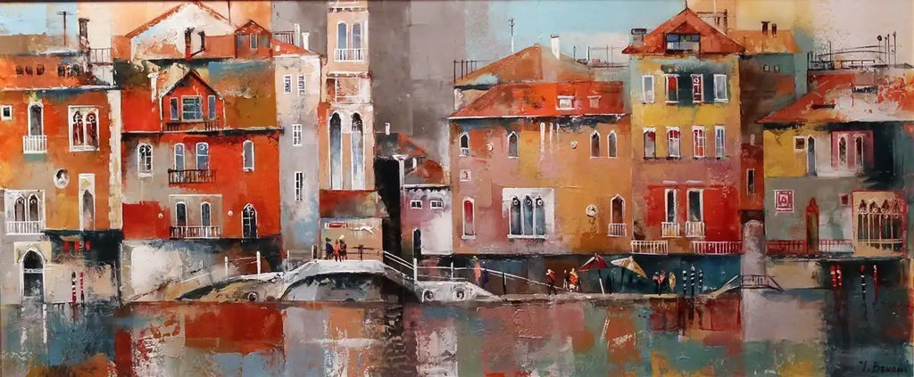 Venice II - SOLD by artist Veronika Benoni - Wyecliffe Galleries