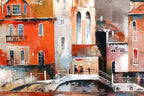 Venice II - SOLD by artist Veronika Benoni - Wyecliffe Galleries