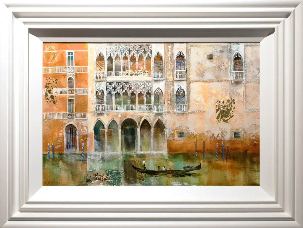 Venice Ochre - SOLD by artist Veronika Benoni - Wyecliffe Galleries
