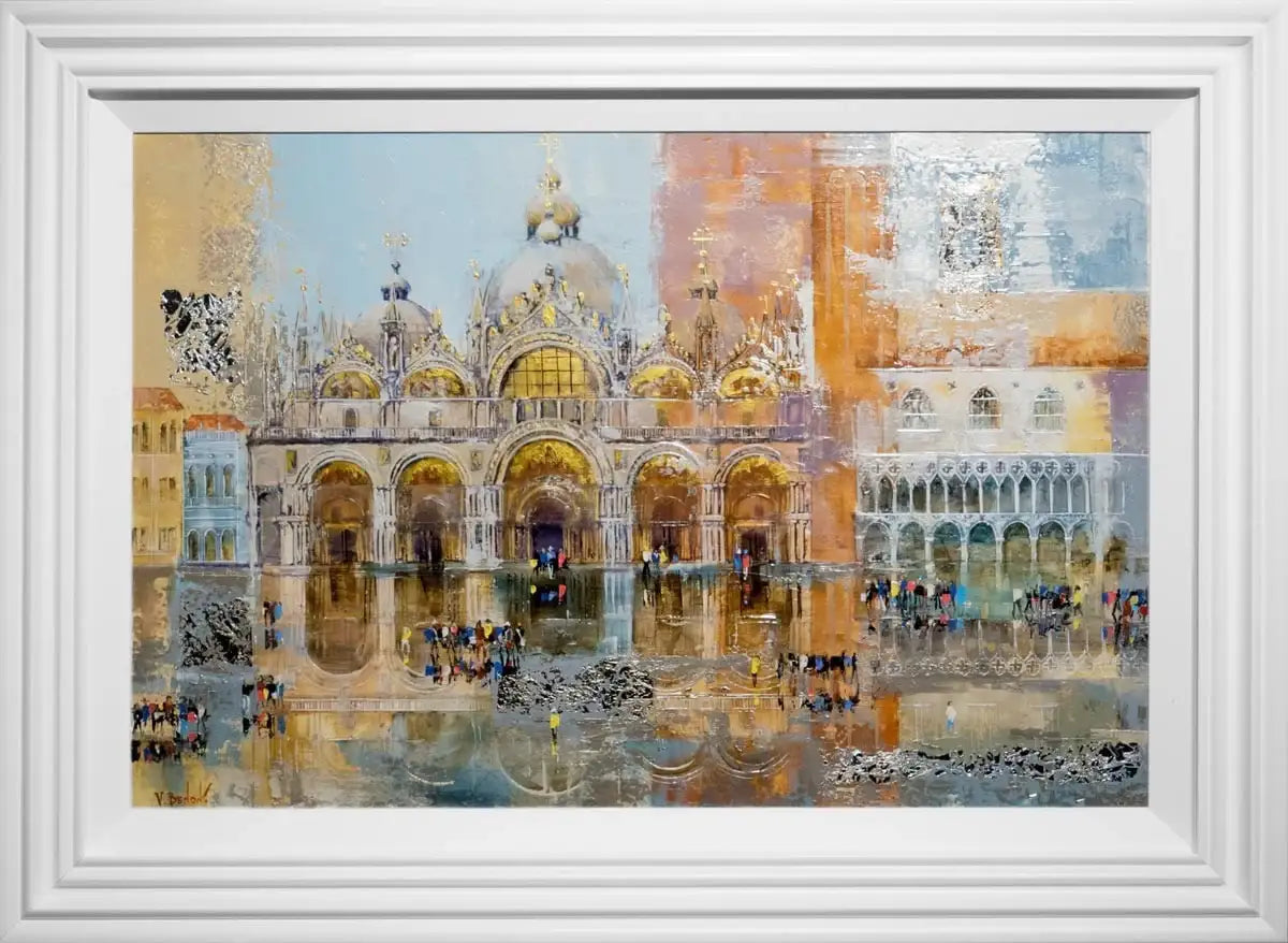 Venice San Marco - SOLD by artist Veronika Benoni - Wyecliffe Galleries