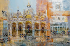 Venice San Marco - SOLD by artist Veronika Benoni - Wyecliffe Galleries