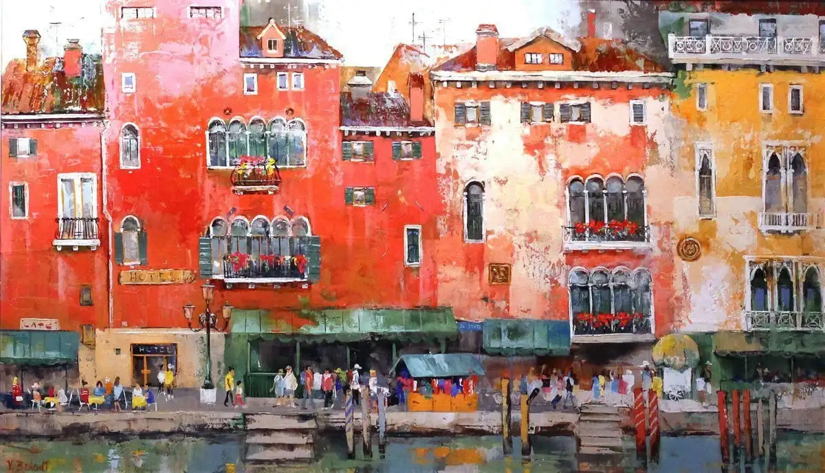 Venice - SOLD by artist Veronika Benoni - Wyecliffe Galleries