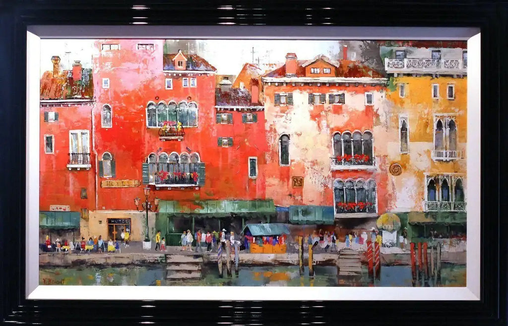 Venice - SOLD by artist Veronika Benoni - Wyecliffe Galleries