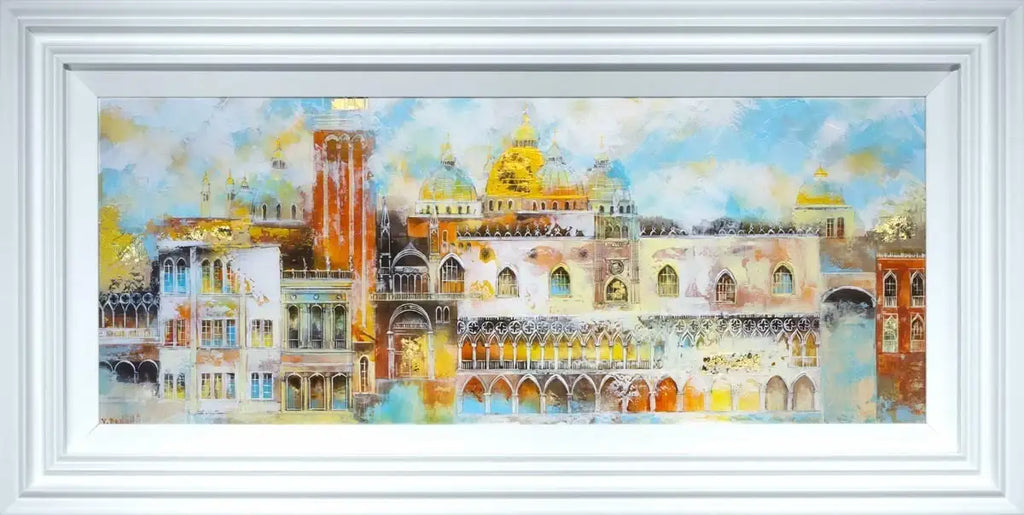 Venice Vernacular - Original - SOLD by artist Veronika Benoni - Wyecliffe Galleries