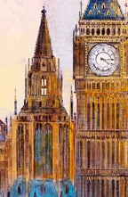Views of Parliament - Original - SOLD by artist Veronika Benoni - Wyecliffe Galleries