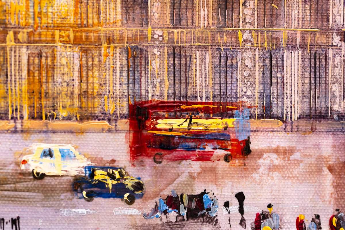 Views of Parliament - Original - SOLD by artist Veronika Benoni - Wyecliffe Galleries