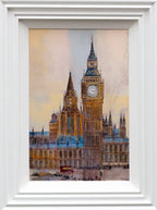Views of Parliament - Original - SOLD by artist Veronika Benoni - Wyecliffe Galleries