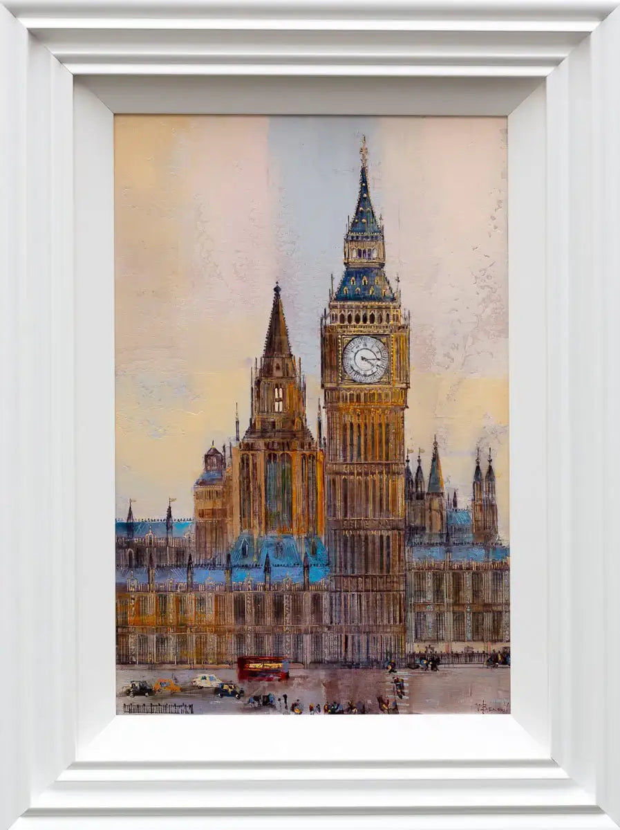Views of Parliament - Original - SOLD by artist Veronika Benoni - Wyecliffe Galleries
