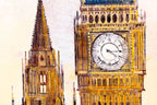 Views of Parliament - Original - SOLD by artist Veronika Benoni - Wyecliffe Galleries