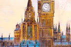 Views of Parliament - Original - SOLD by artist Veronika Benoni - Wyecliffe Galleries