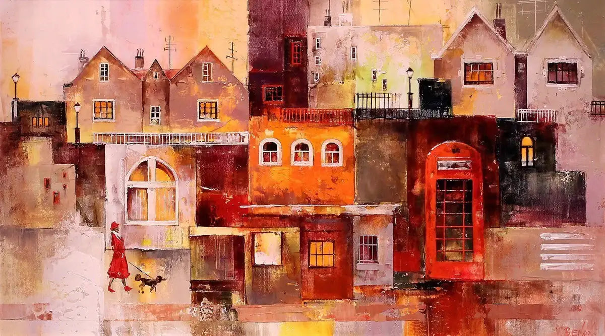 Warm Evening - SOLD by artist Veronika Benoni - Wyecliffe Galleries