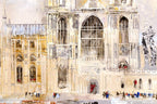 Westminster Abbey - Original - SOLD by artist Veronika Benoni - Wyecliffe Galleries