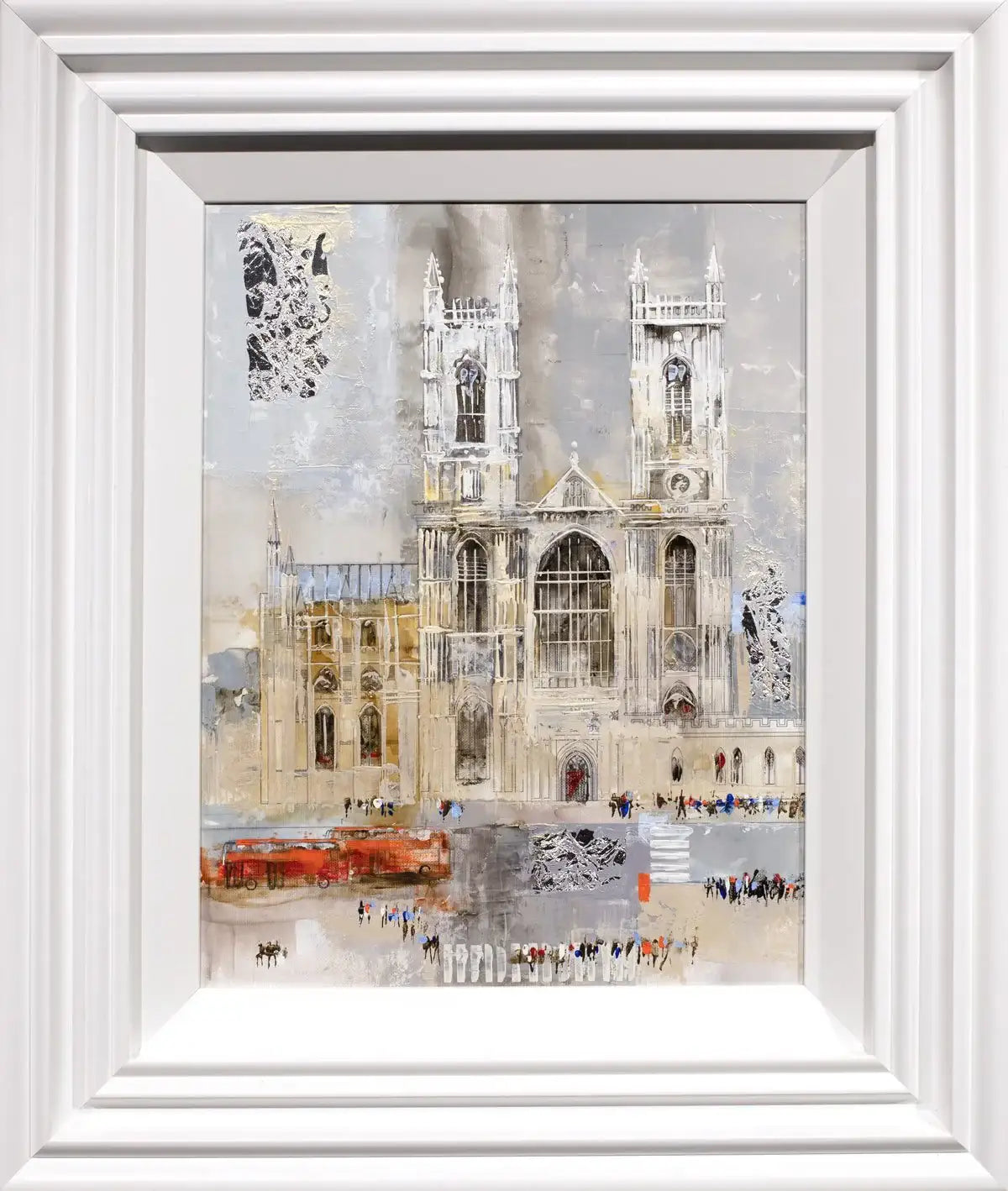 Westminster Abbey - Original - SOLD by artist Veronika Benoni - Wyecliffe Galleries