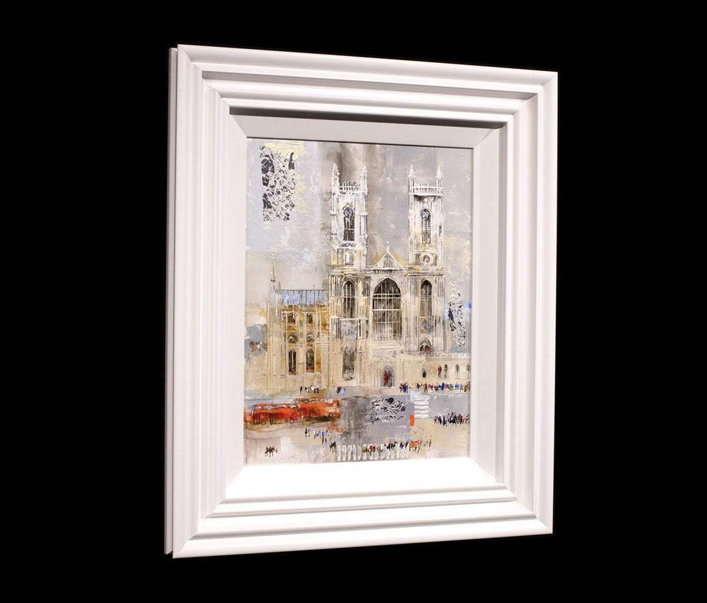 Westminster Abbey - Original - SOLD by artist Veronika Benoni - Wyecliffe Galleries