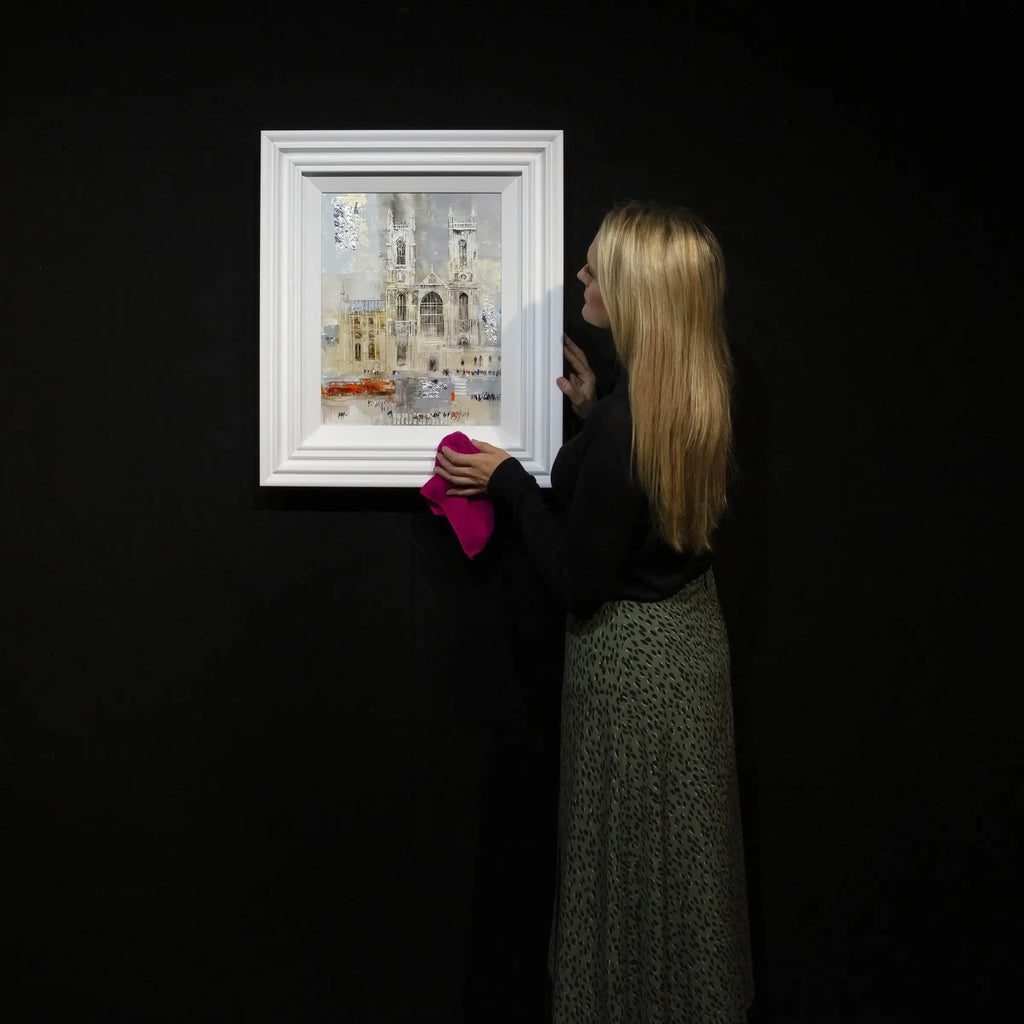 Westminster Abbey - Original - SOLD by artist Veronika Benoni - Wyecliffe Galleries