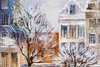 Winter in Amsterdam - Original - SOLD by artist Veronika Benoni - Wyecliffe Galleries