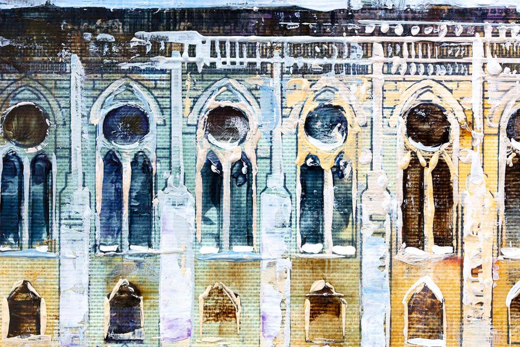 Winter in Paris - Original - SOLD by artist Veronika Benoni - Wyecliffe Galleries