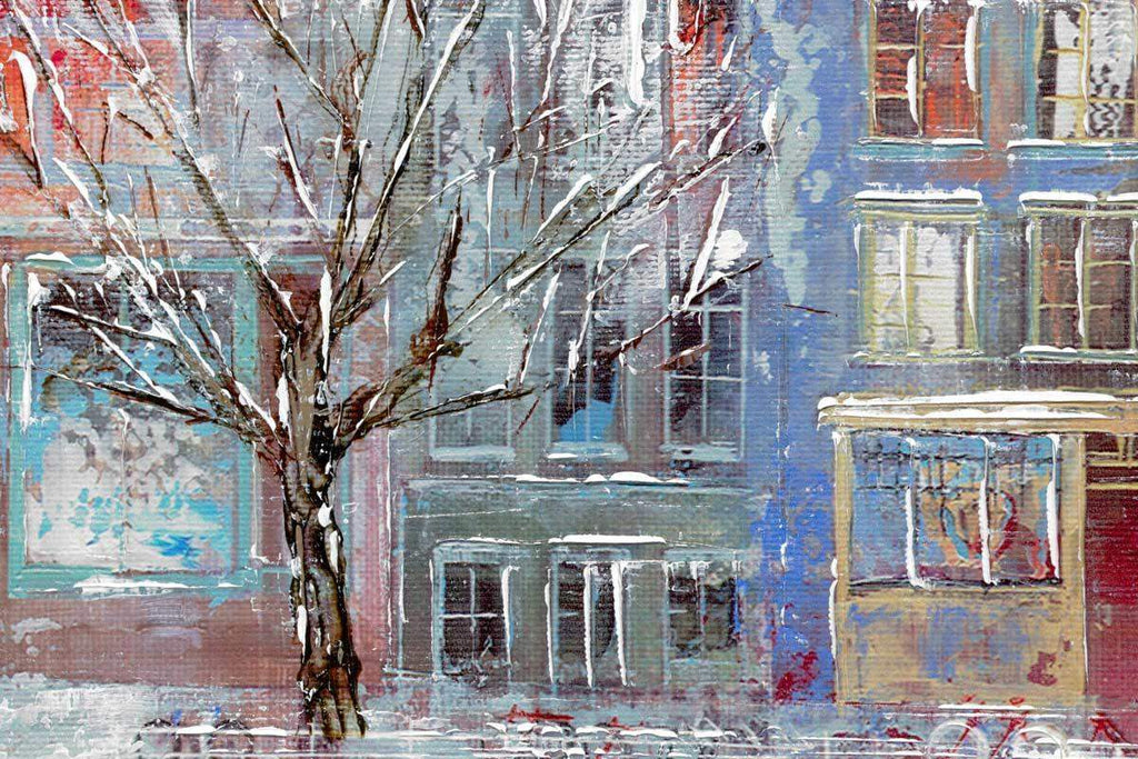 Winters Escape - Original - SOLD by artist Veronika Benoni - Wyecliffe Galleries