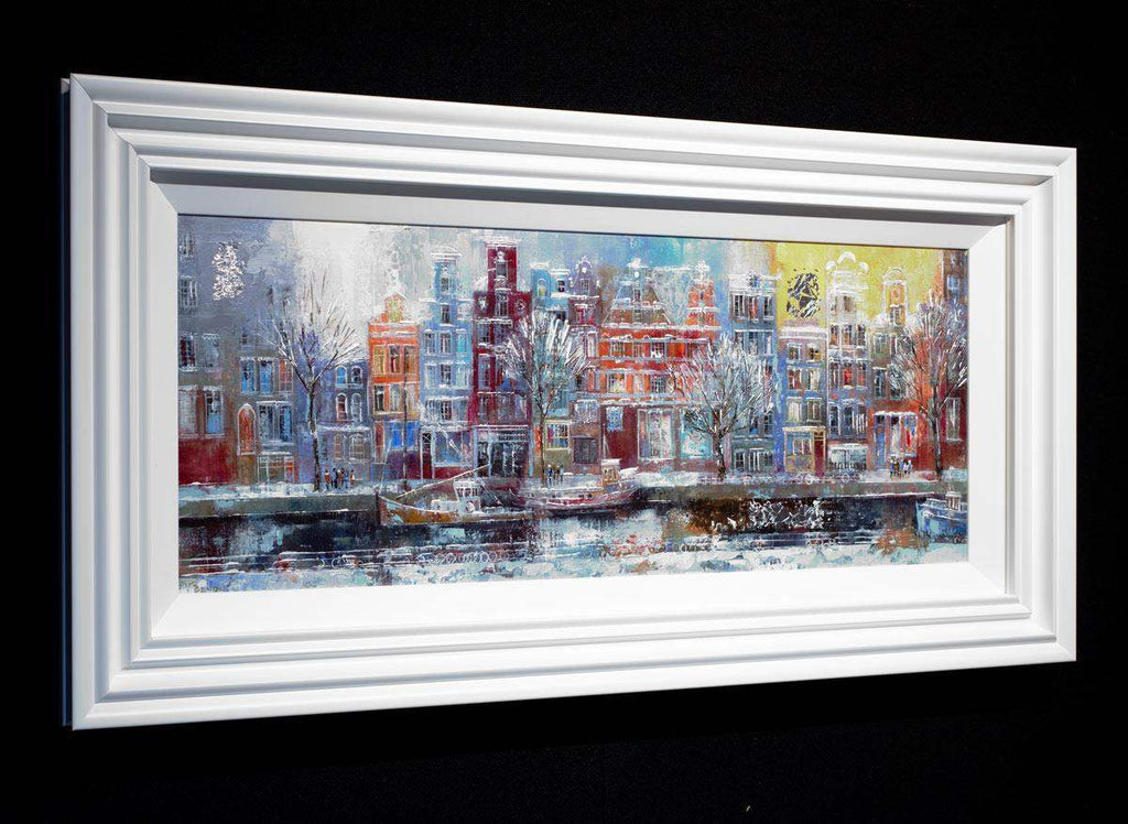 Winters Escape - Original - SOLD by artist Veronika Benoni - Wyecliffe Galleries