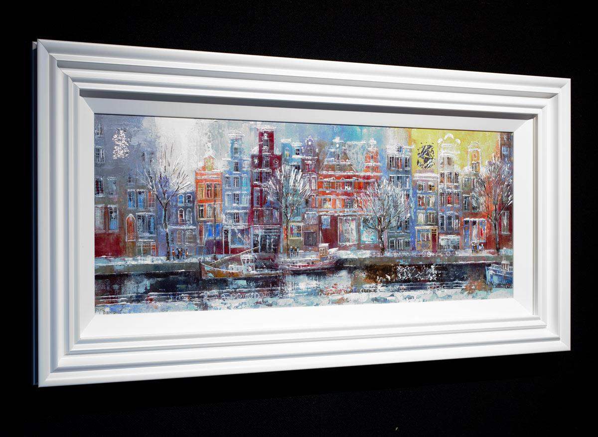 Winters Escape - Original - SOLD by artist Veronika Benoni - Wyecliffe Galleries