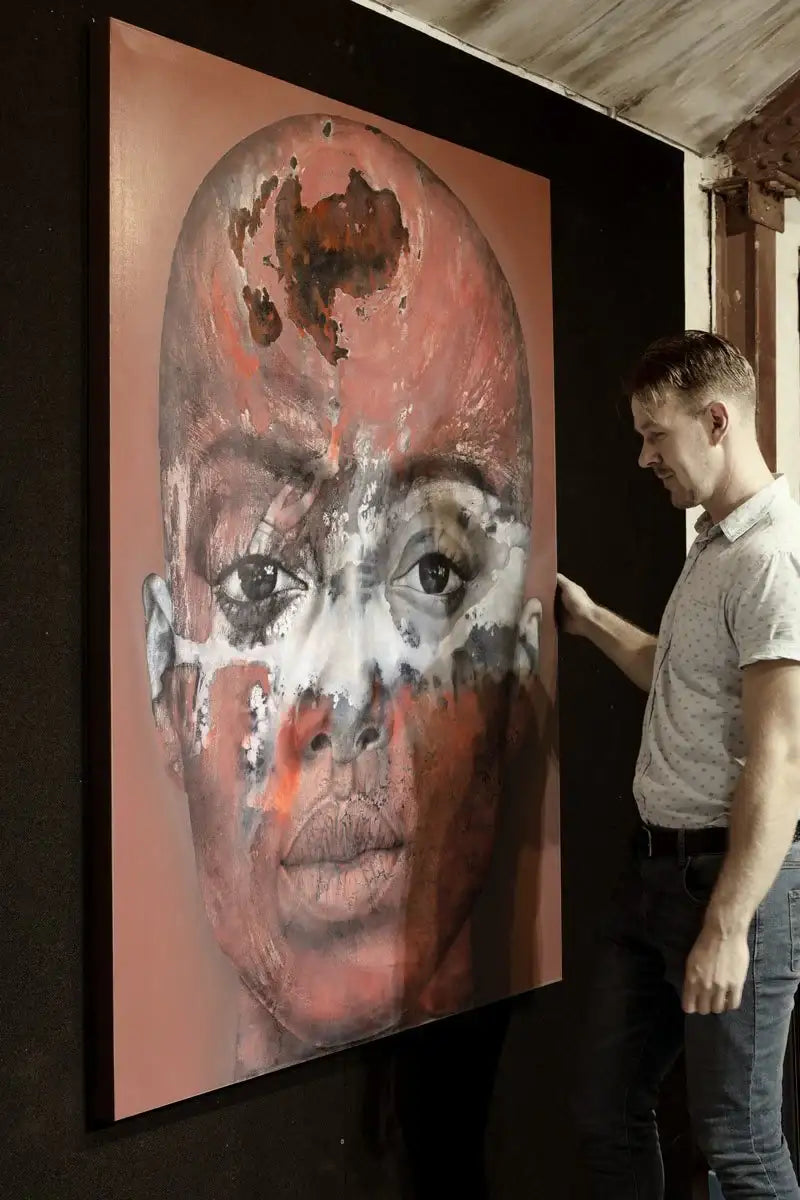 Anger - SOLD by artist Vichit Nongnual - Wyecliffe Galleries