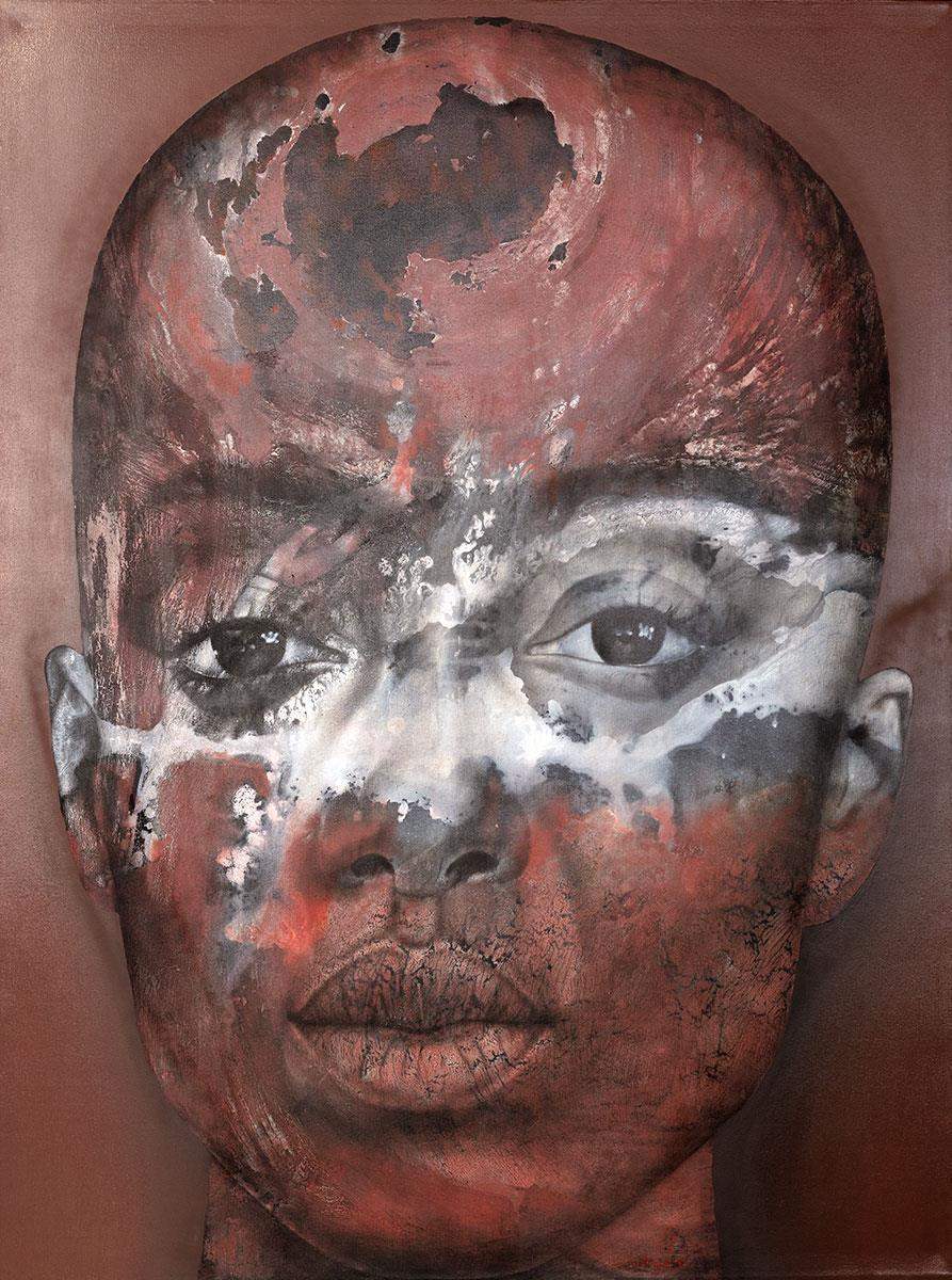 Anger - SOLD by artist Vichit Nongnual - Wyecliffe Galleries