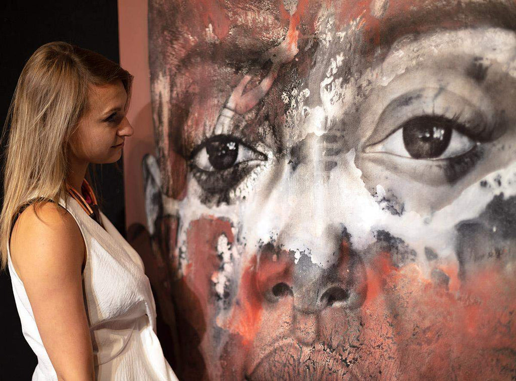 Anger - SOLD by artist Vichit Nongnual - Wyecliffe Galleries