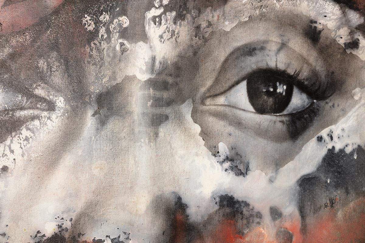 Anger - SOLD by artist Vichit Nongnual - Wyecliffe Galleries