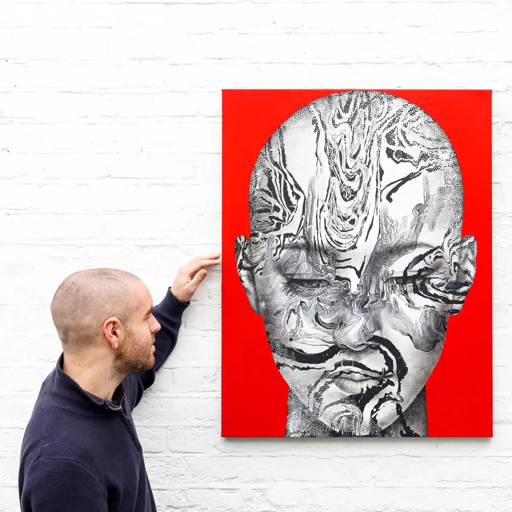 Deep in Thought - Original by artist Vichit Nongnual - Wyecliffe Galleries