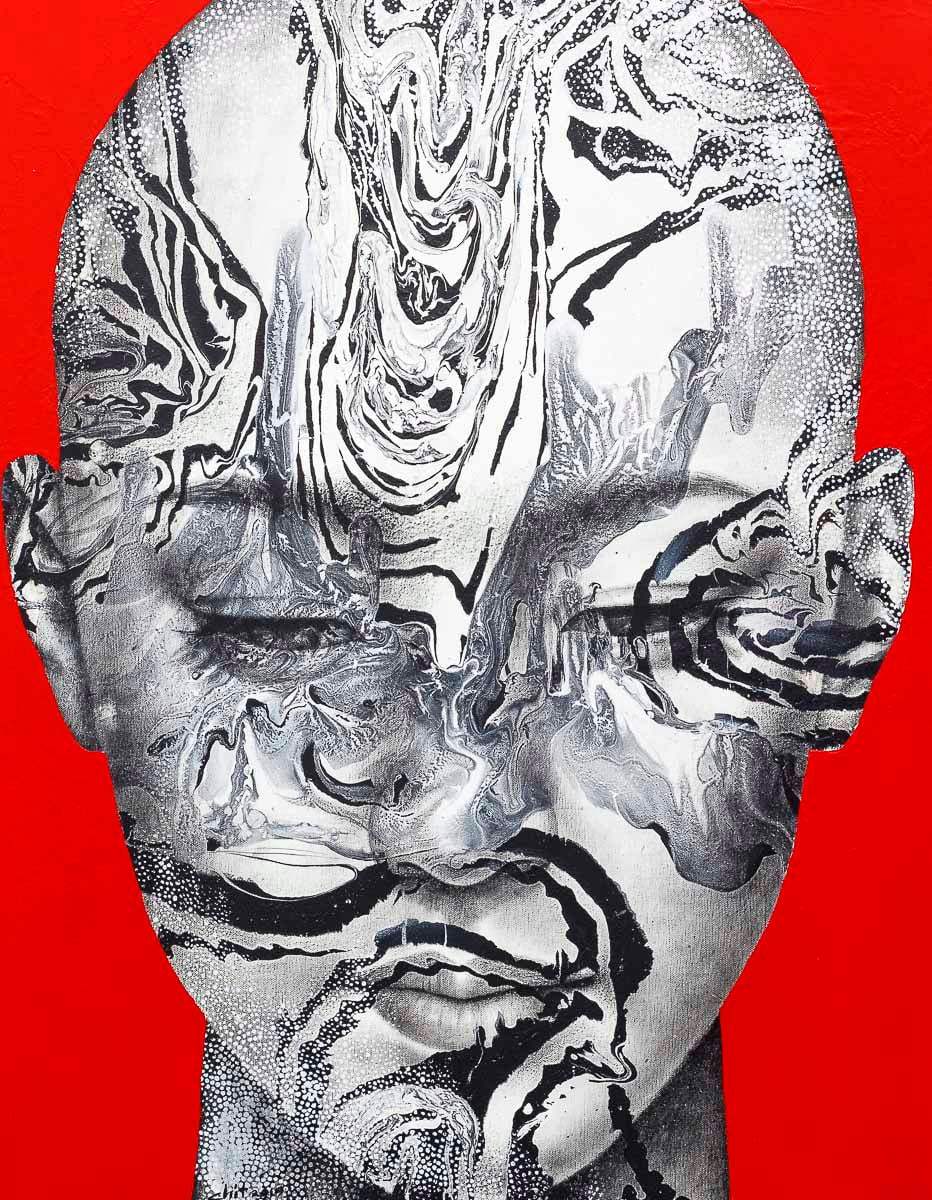 Deep in Thought - Original by artist Vichit Nongnual - Wyecliffe Galleries