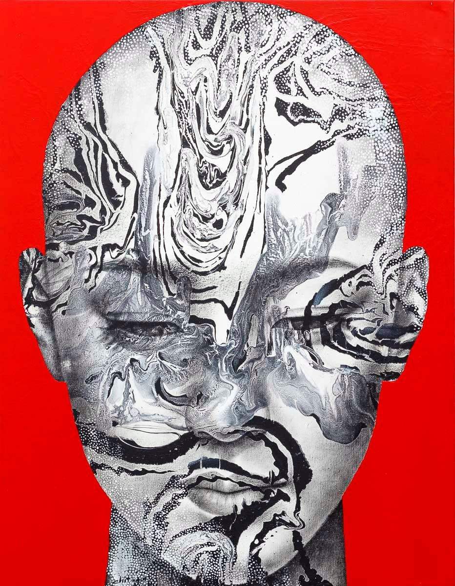 Deep in Thought - Original by artist Vichit Nongnual - Wyecliffe Galleries