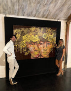 Dragons - Original SOLD by artist Vichit Nongnual - Wyecliffe Galleries