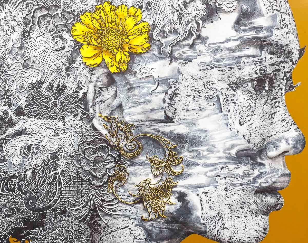 Echoes of Summer - Original by artist Vichit Nongnual - Wyecliffe Galleries