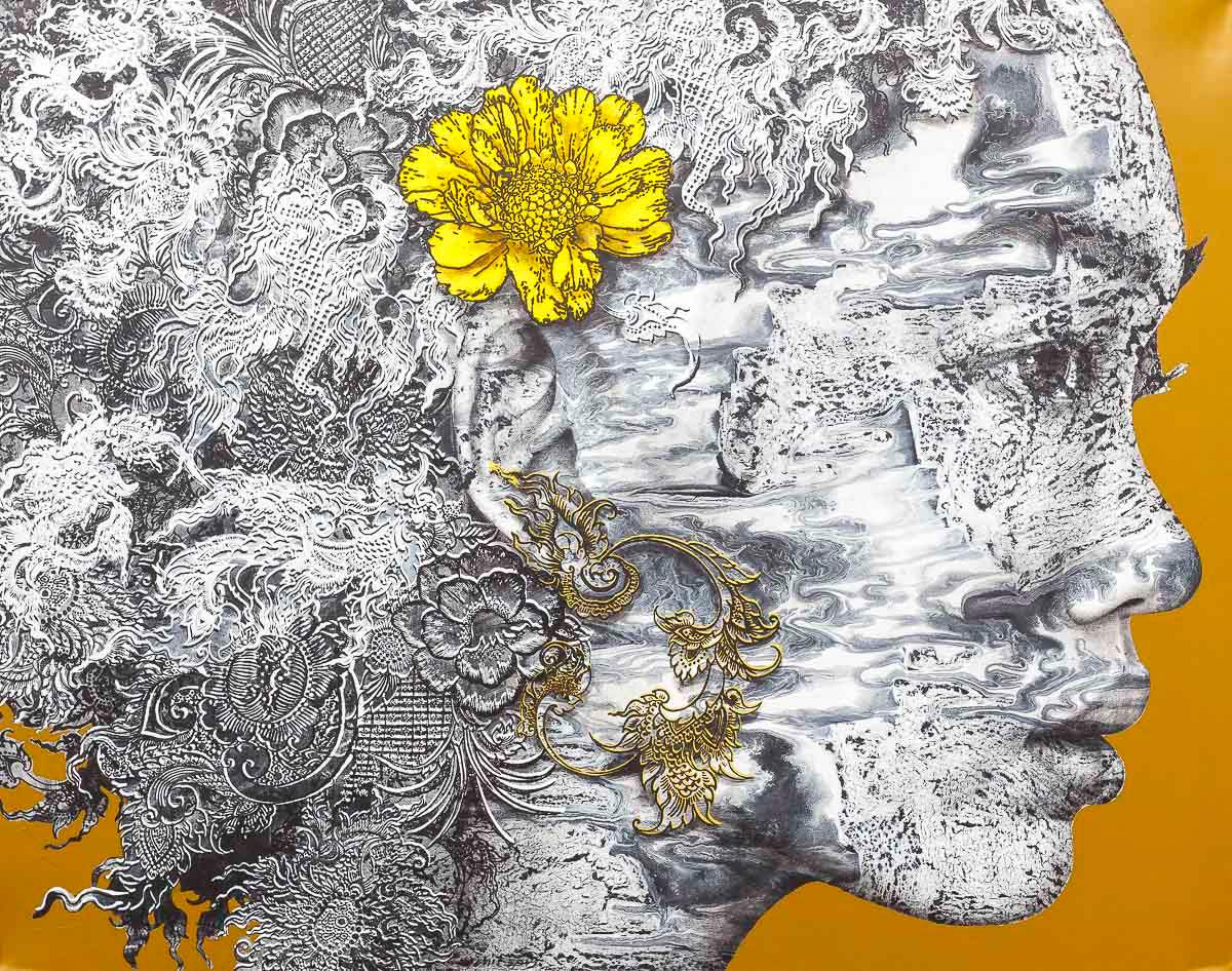 Echoes of Summer - Original by artist Vichit Nongnual - Wyecliffe Galleries