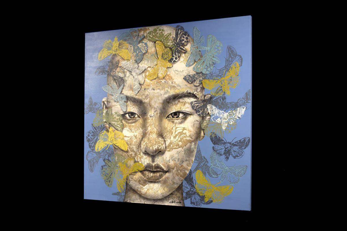 Empress - Original - SOLD by artist Vichit Nongnual - Wyecliffe Galleries