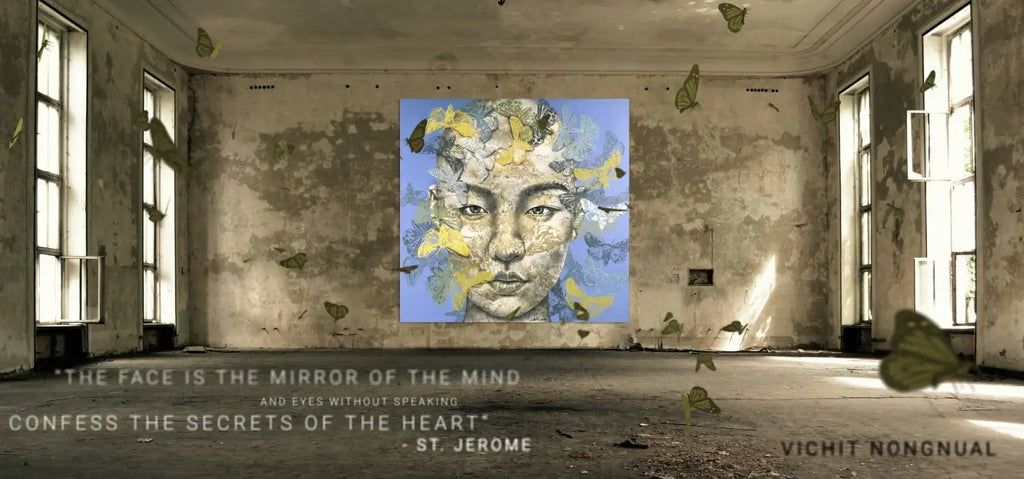 Empress - Original - SOLD by artist Vichit Nongnual - Wyecliffe Galleries