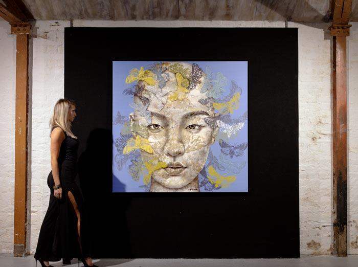 Empress - Original - SOLD by artist Vichit Nongnual - Wyecliffe Galleries