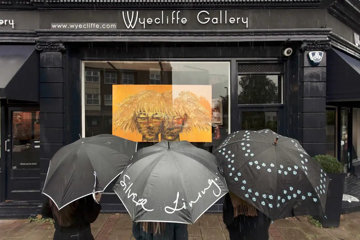 Entwined - Original - SOLD by artist Vichit Nongnual - Wyecliffe Galleries