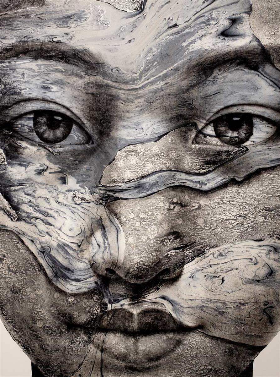 Flux - Original - SOLD by artist Vichit Nongnual - Wyecliffe Galleries