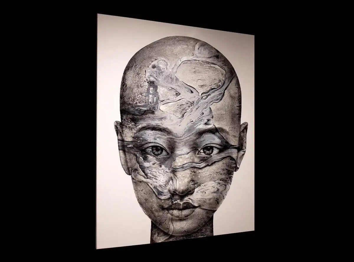 Flux - Original - SOLD by artist Vichit Nongnual - Wyecliffe Galleries