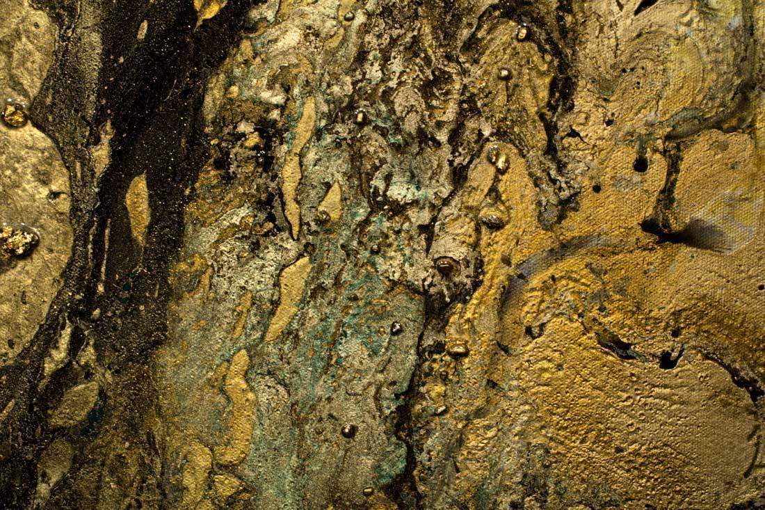 Black Magic - Original - SOLD by artist Wendy Satchwell - Wyecliffe Galleries