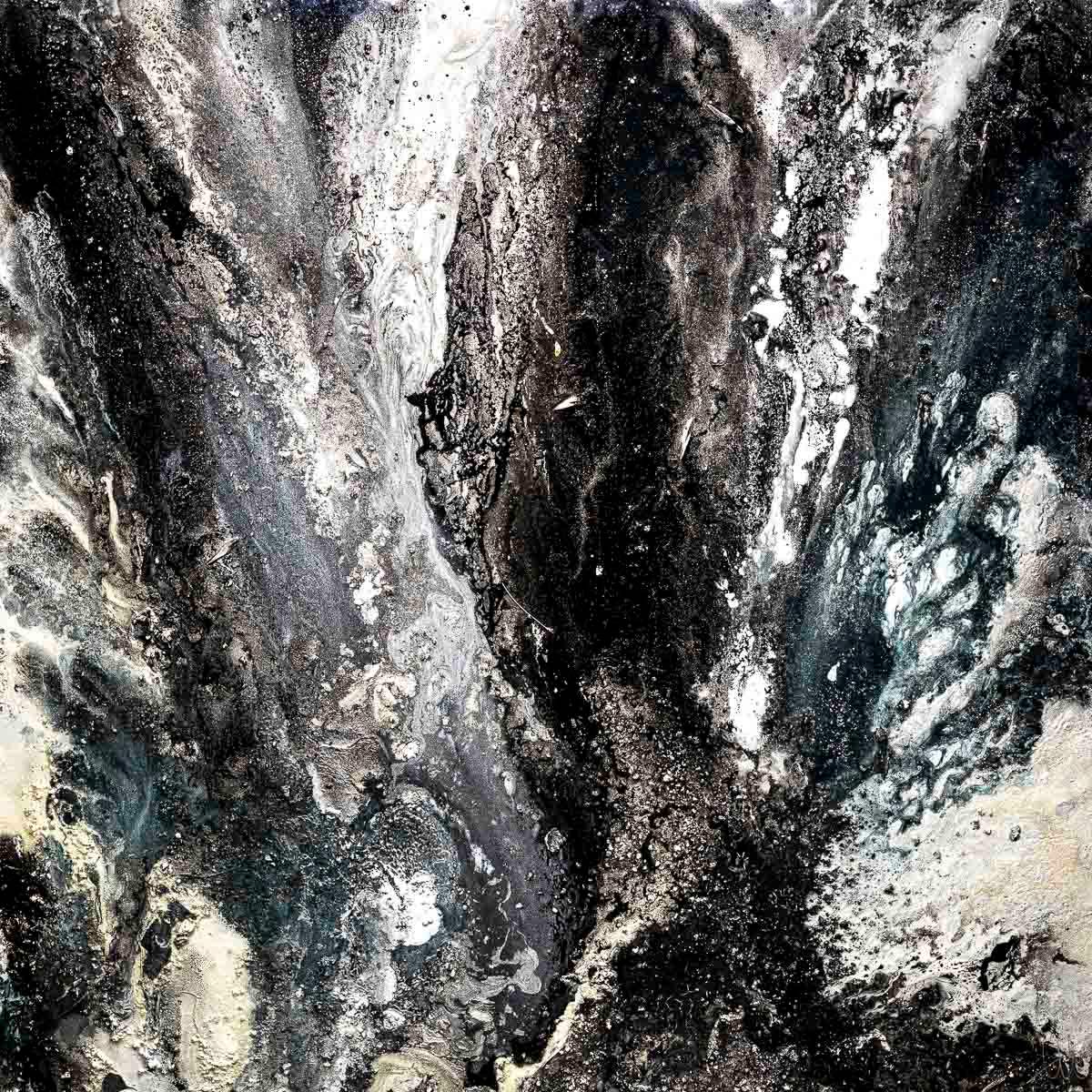 The Dark Knight - Original - SOLD by artist Wendy Satchwell - Wyecliffe Galleries