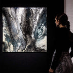 The Dark Knight - Original - SOLD by artist Wendy Satchwell - Wyecliffe Galleries