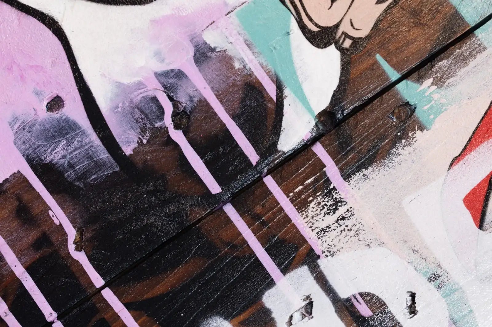 Coffee Table (Superman) - SOLD by artist Lhouette - Wyecliffe Galleries