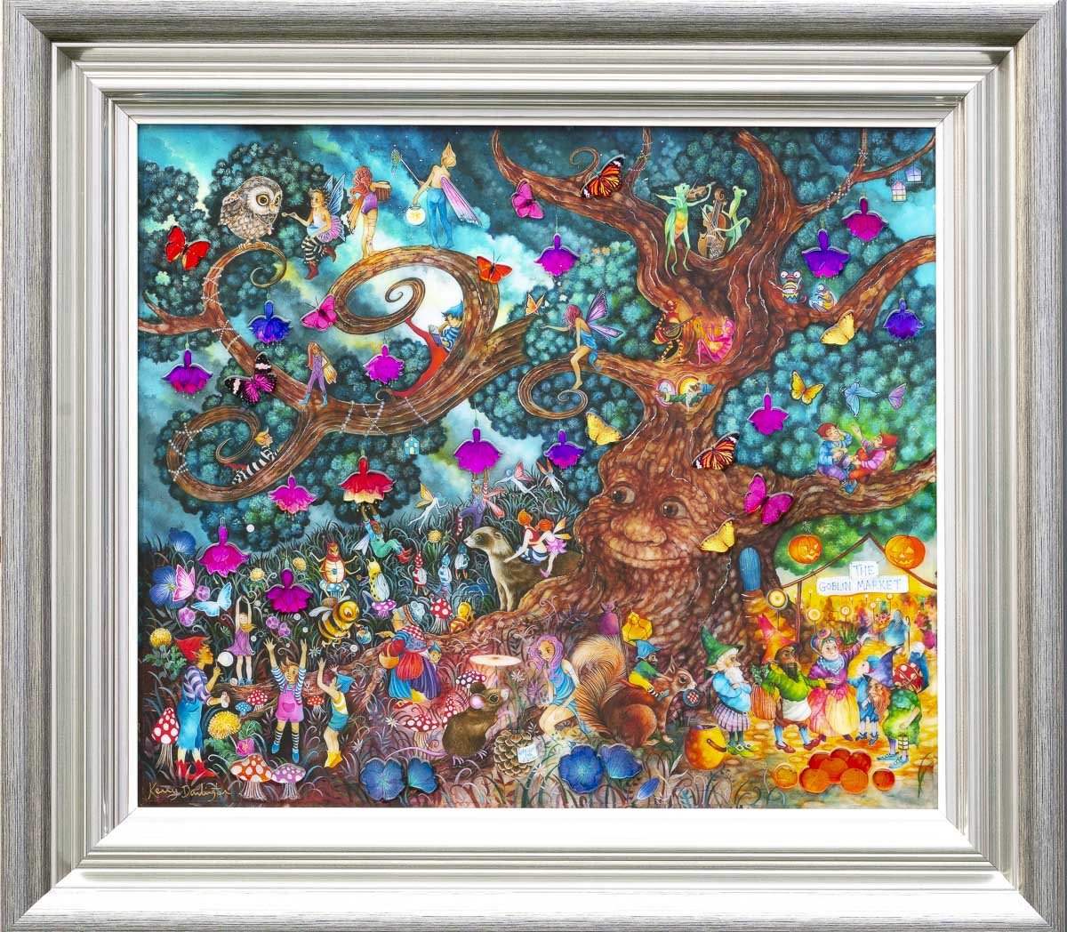 Folk of the Fae Tree - Edition by artist Kerry Darlington - Wyecliffe Galleries